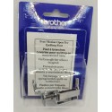 Pied piqué libre ouvert métal BROTHER F061