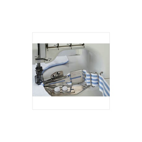 Guide pose biais large recouvreuse Elna 795844032