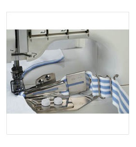 Guide pose biais large recouvreuse Elna 795844032