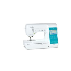 Machine à coudre et à broder BROTHER INNOVIS F580 EN CADEAU UN CADRE MAGNETIQUE MF180N + CADEAU