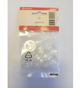 10 canettes creuses HUSQVARNA 412097545 pour Orchidea 1250 1100 1090