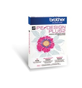 Logiciel de broderie BROTHER PE DESIGN PLUS 2