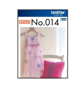 Clé usb BROTHER N° 014 Faux smocks réf BLECUSB14