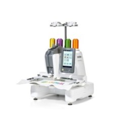 Machine à broder BROTHER PR1X Entrepreneur One + Meuble de rangemen...