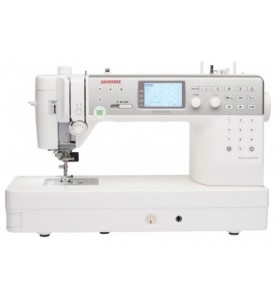 Machine à coudre JANOME MEMORY CRAFT 6700P + coffret Madeira offert