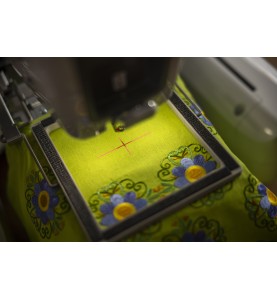 Machine à broder BROTHER PR1X Entrepreneur One + Meuble de rangemen...