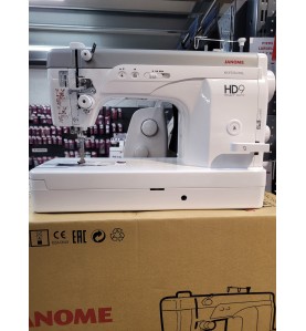 Machine à coudre JANOME HD9 Heavy Duty Professional + coffret Madei...