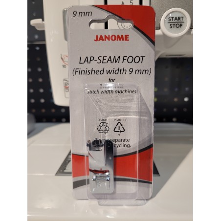 Pied pour couture rabattue LS JANOME 9 mm réf 202463007