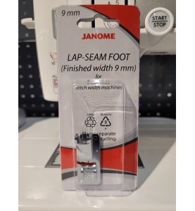 Pied pour couture rabattue LS JANOME 9 mm réf 202463007