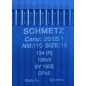 Paquet 10 aiguilles Schmetz DPx5 taille 110 pour Juki TL2300 Sumato