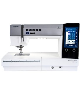 Machine à coudre JANOME MEMORY CRAFT 9480 QC Professional + coffret...