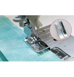 Pied avec guide 1/4" JUKI NX7 et UX8 réf 40201410