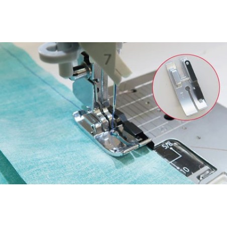 Pied S avec guide 1/4" JUKI NX7 et UX8 réf 40201410