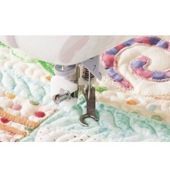 Pied quilting ouvert JUKI NX7 et UX8 réf 40224355