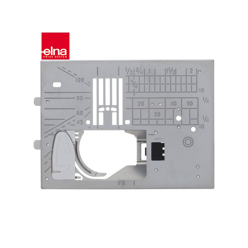 Plaque aiguille point droit ELNA eXcellence réf 862817107