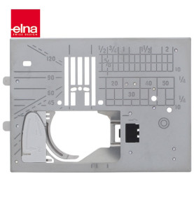 Plaque aiguille point droit ELNA eXcellence réf 862817107