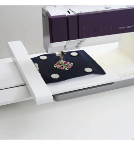 Cadre à broder Petite Metal Hoop 100 x 100 mm PFAFF 821098096