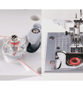 Machine à coudre JUKI HZL-DX5 + sa table offerte