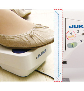 Machine à coudre JUKI HZL-DX5 + sa table offerte