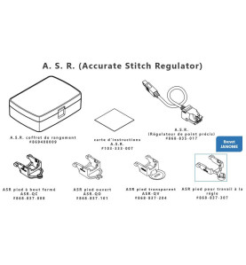 Machine à coudre JANOME MEMORY CRAFT 9480 QC Professional + coffret...