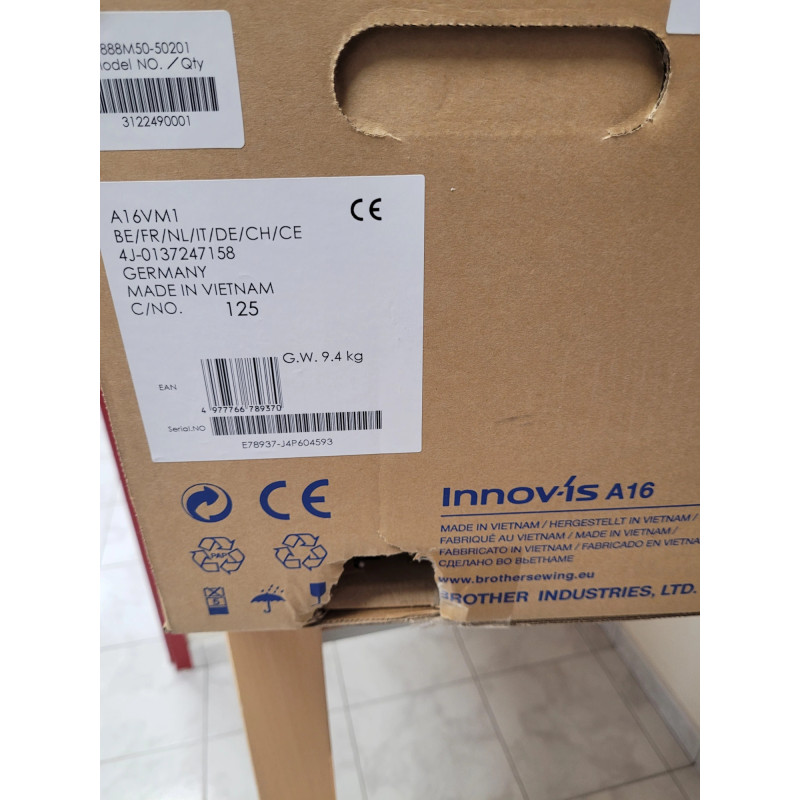Brother Innovis A16 - colis endommagé - garantie 5 ans mécanique et 3 ans électrique - Retrait magasin