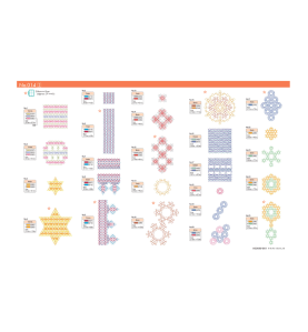 Clé usb BROTHER N° 014 Faux smocks réf BLECUSB14