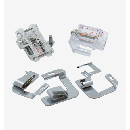 Coffret pied caterpillar 7 mm et ses accessoires JANOME réf 3237777