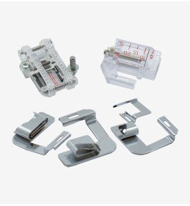 Coffret pied caterpillar 7 mm et ses accessoires JANOME réf 3237777