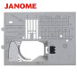 Plaque aiguille point droit JANOME Skyline S5/S7/S9, 6700P, 9450/9480 réf 862817107