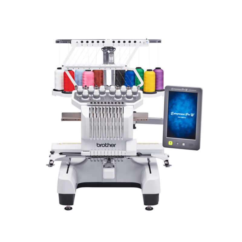 Machine à broder BROTHER PR1060W + Meuble VRPRNSTD et Système casquette PRPCF1 offerts