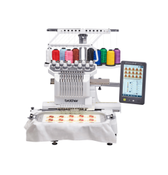 Machine à broder BROTHER PR1060W + en cadeau sa table de rangement et le cadre casquette