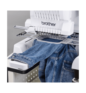 Machine à broder BROTHER PR1060W + en cadeau sa table de rangement ...