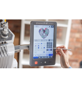 Machine à broder BROTHER PR1060W + Meuble VRPRNSTD et Système casqu...