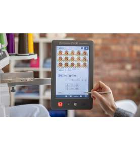 Machine à broder BROTHER PR1060W + Meuble VRPRNSTD et Système casqu...