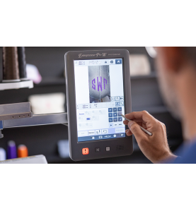 Machine à broder BROTHER PR1060W + Meuble VRPRNSTD et Système casqu...