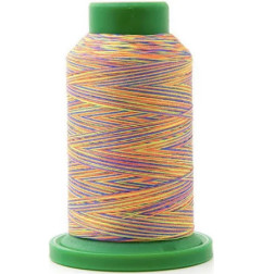 Cône 1000 m Isacord 40 multicouleur Glowing Brights réf 2579/9981 f...