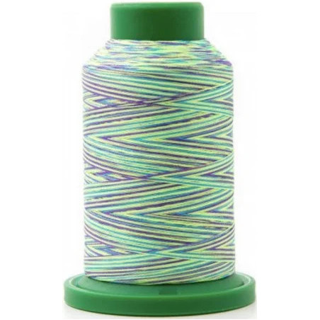 Cône 1000 m Isacord 40 multicouleur Emerald City réf 2579/9971 fil à broder
