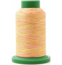 Cône 1000 m Isacord 40 multicouleur Neon Nights réf 2579/9914 fil à...