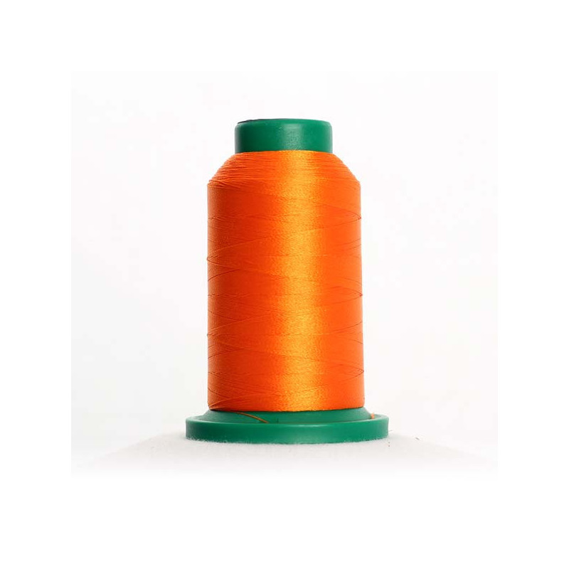 Cône 1000 m Isacord 40 orange vif réf 2922/1106 fil à broder Cône 1000 m Isacord 40 orange vif réf 2922/1106 fil à broder