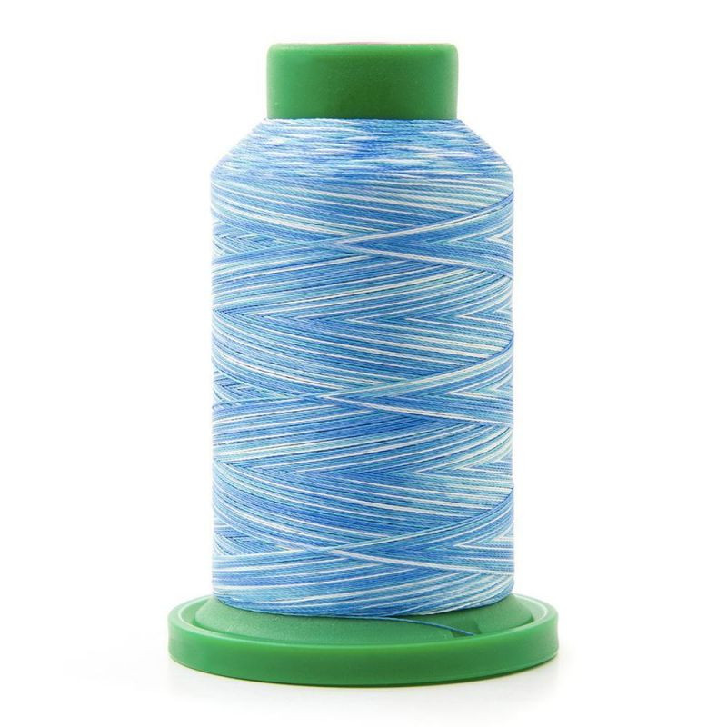 Cône 1000 m Isacord 40 multicouleur Océan réf 2579/9605 fil à broder