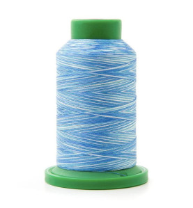 Cône 1000 m Isacord 40 multicouleur Océan réf 2579/9605 fil à broder