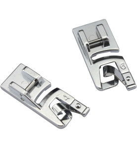 Pieds ourlet roulé 4 et 6 mm ELNA 7 mm réf 200326023