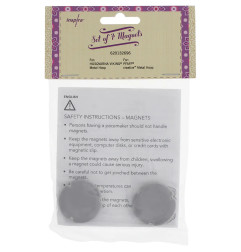 4 aimants pour cadre à broder Metal Hoop 620132696 PFAFF HUSQVARNA origine