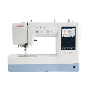 Machine à coudre et à broder JANOME Memory Craft 1000