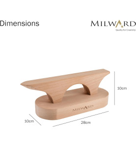 Point presse en bois et Clapper MILWARD réf 36320 2511424