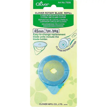 Lame de rechange pour cutter circulaire Clover 45 mm réf 7508