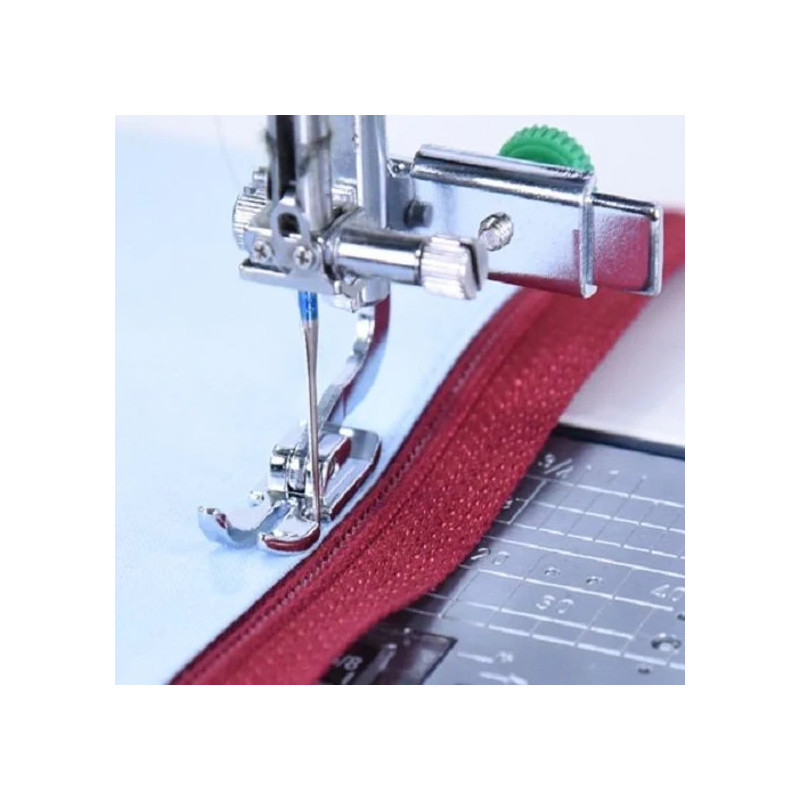 Pied fermeture étroit ajustable JANOME 200334002 200334312 support de pied haut