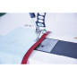 Pied fermeture étroit ajustable JANOME 200334002 200334312 support de pied haut