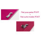 Pack pied ourlet invisible + pied pose-perles PFAFF Coverlock et Hobbylock 2.5