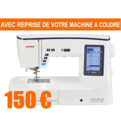 Machine à coudre JANOME SKYLINE S7 Anniversary Edition AVEC REPRISE